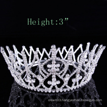 Ladies rhinestone crown pageant tiaras